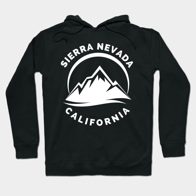 Sierra Nevada California - Sierra Nevada Ski Snowboard Mountain California Yosemite Travel Hoodie by Famgift